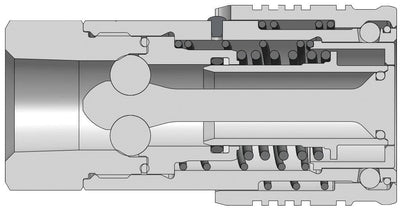   Bevel Geared CrankRewind Hose Reel: 1" I.D., 135' hose capacity, less hose, 3000 PSI