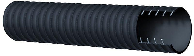 Alfagomma 6C5AA400X100, 4 in. ID x 100 ft, Corrugated Tank Truck Hose