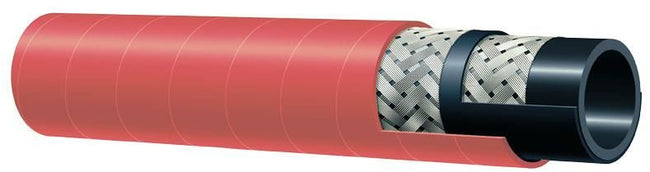 Alfagomma 1 in. Chlorobutyl Braided Steam Hose