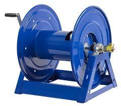 Supreme Duty Spring Rewind Hose Reel for grease/hydraulic oil: 3/8 I.