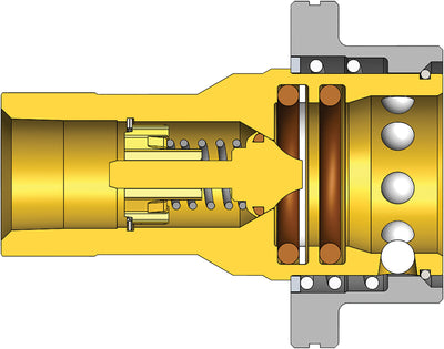   Bevel Geared CrankRewind Hose Reel: 1" I.D., 135' hose capacity, less hose, 3000 PSI