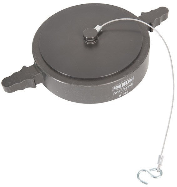   Bevel Geared CrankRewind Hose Reel: 1" I.D., 135' hose capacity, less hose, 3000 PSI