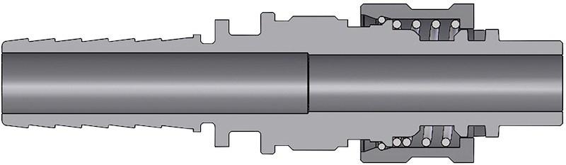   Bevel Geared CrankRewind Hose Reel: 1" I.D., 135' hose capacity, less hose, 3000 PSI