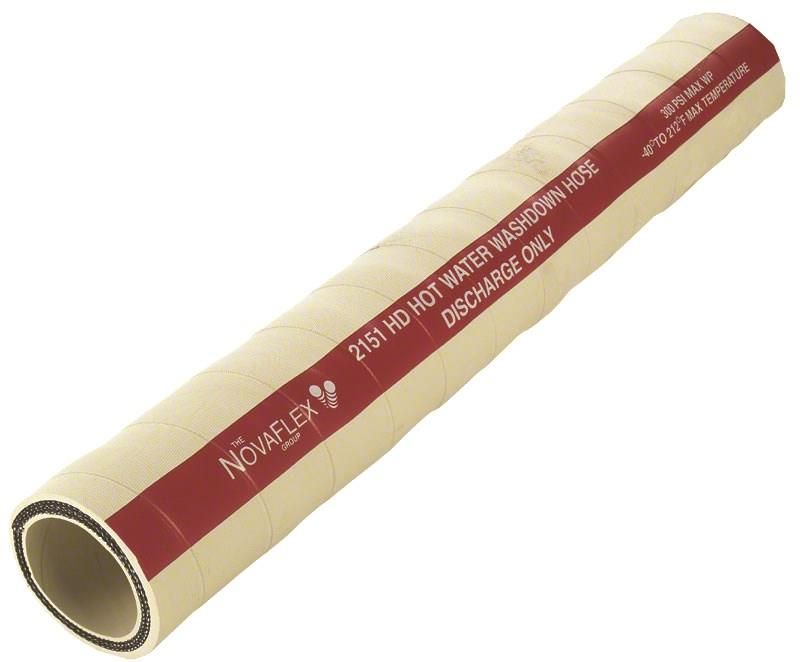 Novaflex 2145WE-01000-01, 1 in. ID, Hot Water Washdown Hose