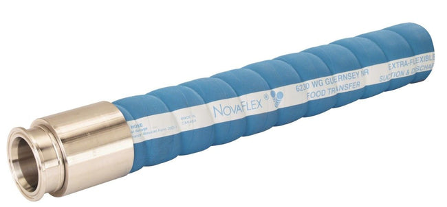 Novaflex 6230WG-02000-00, 2 in. ID, Natural Rubber Food 150 Suction & Discharge Hose