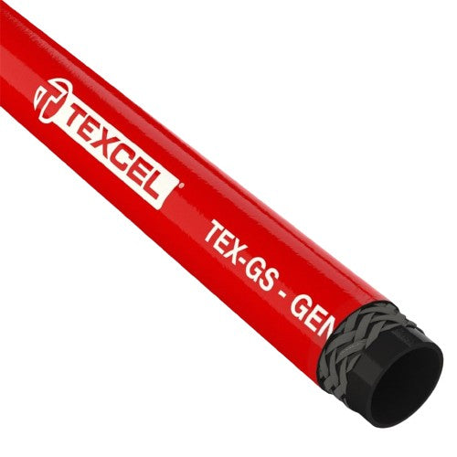 Texcel GS-32-R250-200R, 2 in. ID, TEX-GS General Service Air & Water Hose SKU: GS-32-R250-200R